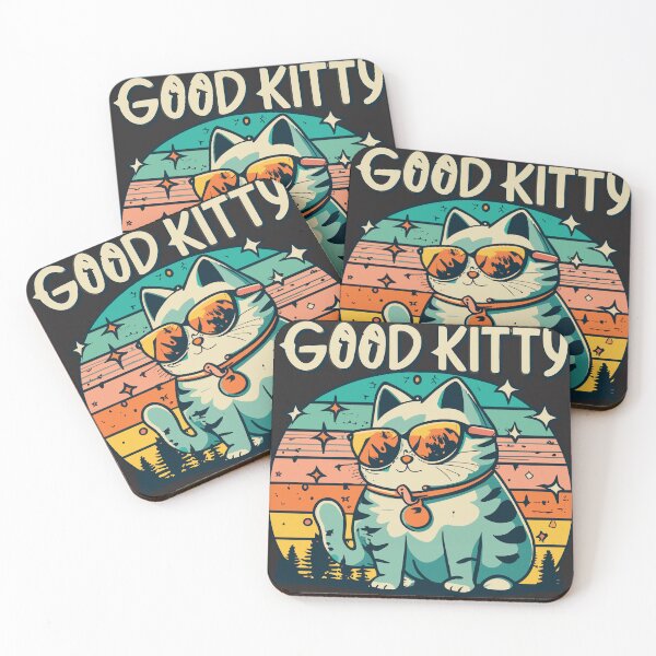 Item preview, Good Kitty Retro Kawai Design designed and sold by Ketique.
