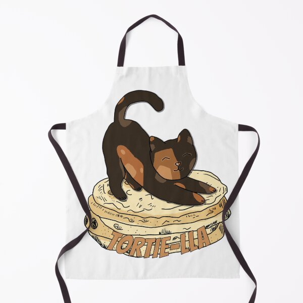 Item preview, Tortilla (Tortie Food Pun) - Tortoiseshell Cat Food Pun designed and sold by Bug & Brush.