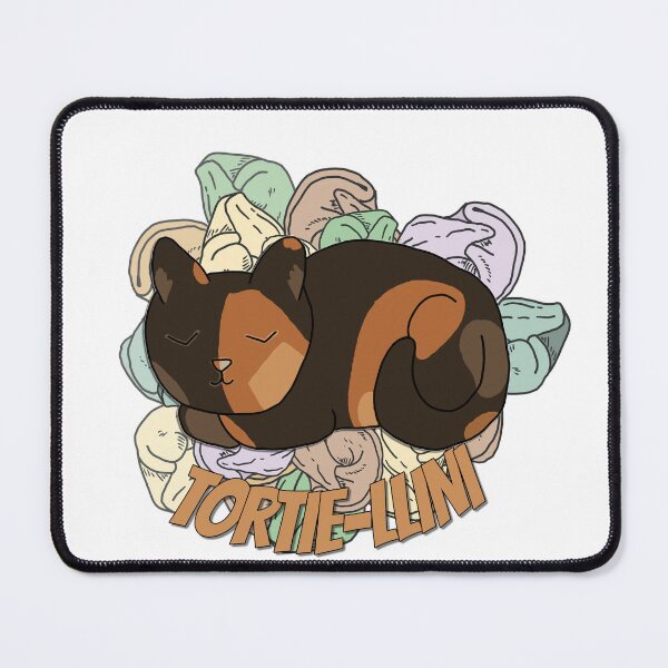 Item preview, Tortie-llini (Tortellini) (Tortie Food Pun) - Tortoiseshell Cat Food Pun designed and sold by Bug & Brush.