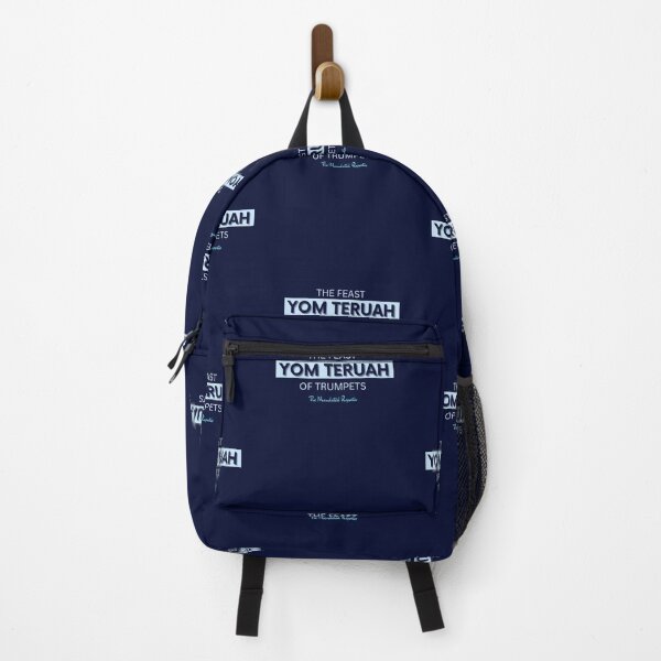 Item preview, Yom Teruah Navy Blue with Baby Blue Writing designed and sold by TheReporter1.