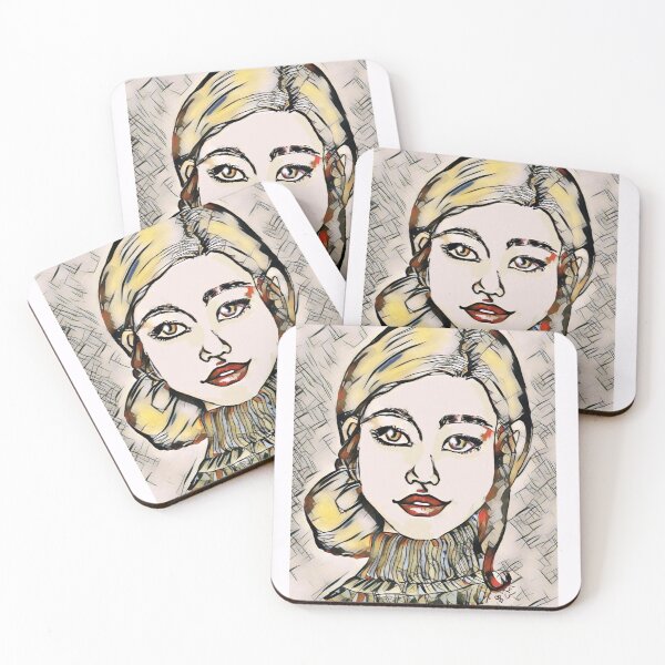 Item preview, Abstract Artwork Pretty Woman designed and sold by gleefulme.