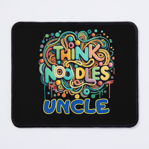 Item preview, THINK NOODLES UNCLE, NOODLING, FAMILY, MOM, DAD, GIFT, PYJAMAS designed and sold by carlos crane.