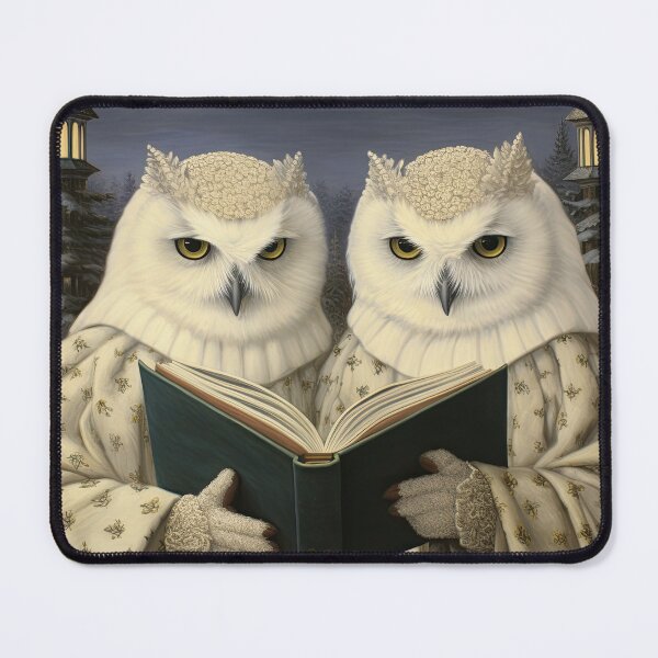 Item preview, Twin Sister Snowy Owls designed and sold by snowyowls.