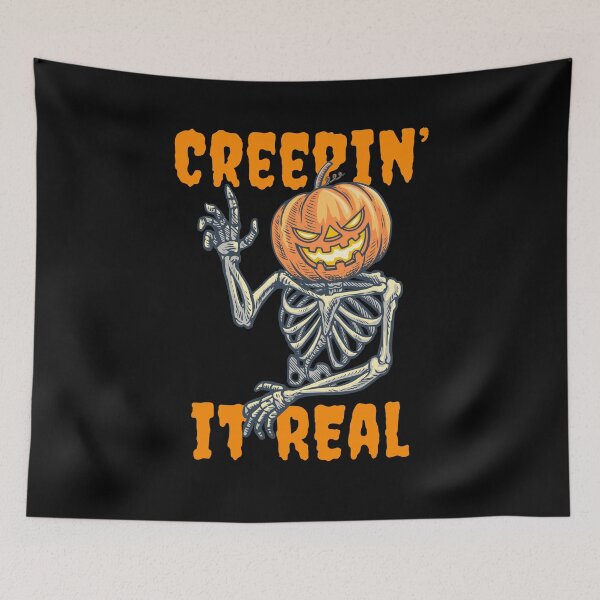 Item preview, Creepin It Real Funny Halloween designed and sold by RedPumpFlash.