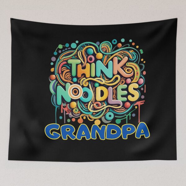 Item preview, THINK NOODLES GRANDPA, NOODLING, FAMILY, MOM, DAD, GIFT, PYJAMAS designed and sold by carlos crane.