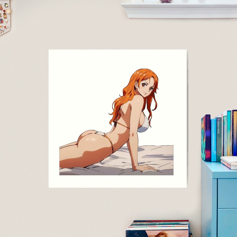 Anime One Piece Nami sexy character | Art Print