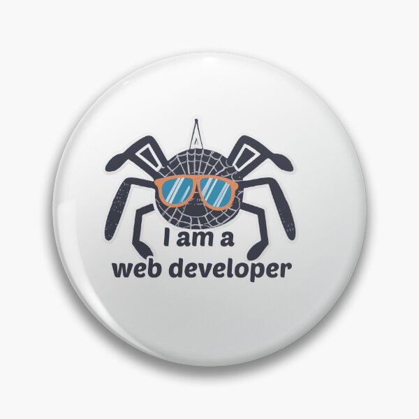 Item preview, Web Developer Spider Sticker designed and sold by Chandan99.