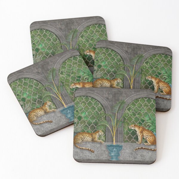 Item preview, Lost Jungle Palace With Cheetahs designed and sold by artsandsoul.