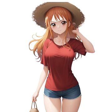 Anime One Piece Nami sexy character Greeting Card for Sale by