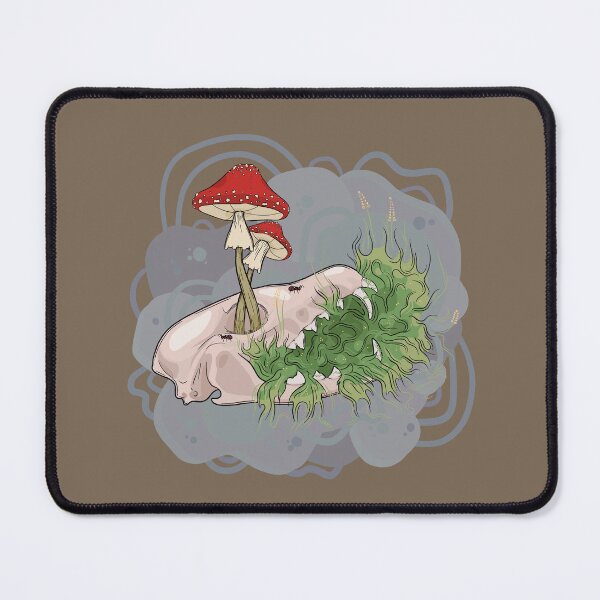 Item preview, Overgrown Fox Skull designed and sold by Maybe-A-Robot.