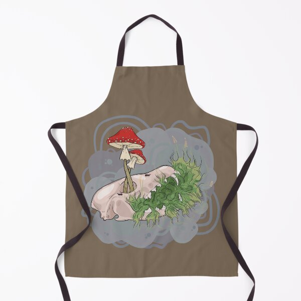 Item preview, Overgrown Fox Skull designed and sold by Maybe-A-Robot.