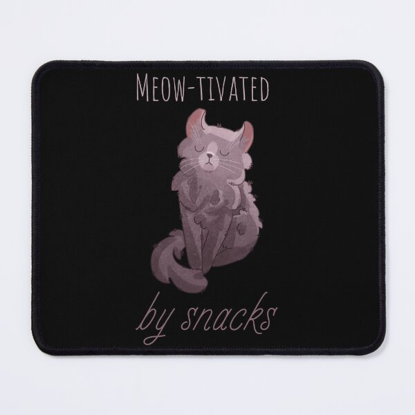 Item preview, Meow-tivated by snacks - Lilac American Curl Kitten designed and sold by FelineEmporium.