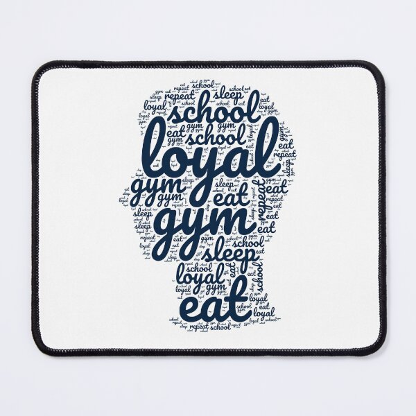 Item preview, Gym, loyal, school, eat, repeat head designed and sold by Moris3k.