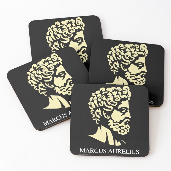 Item preview, Marcus Aurelius Roman Emperor Philosopher Stoicism Dark Design designed and sold by DesignFusion2.