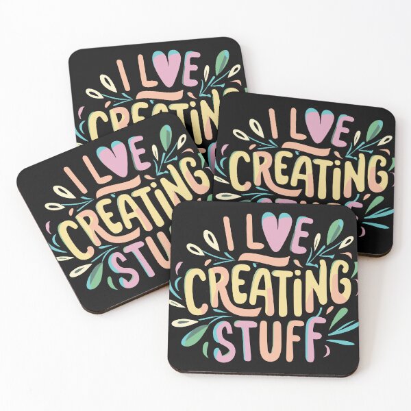 Item preview, I love Creating Stuff designed and sold by Ketique.