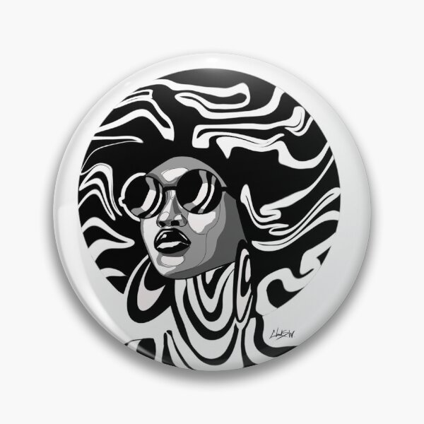 Item preview, Unbothered Afro Noir designed and sold by ChelArts.