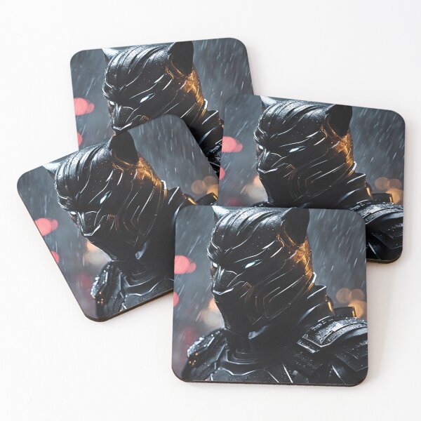 Item preview, Ninja Armor Black Puma at Night in the Rain designed and sold by kenix73.