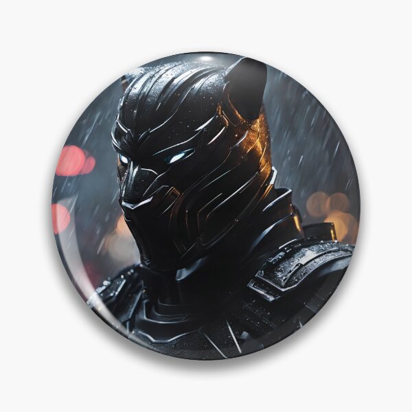 Item preview, Ninja Armor Black Puma at Night in the Rain designed and sold by kenix73.