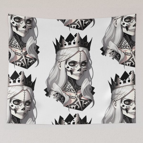 Item preview, Hallowed Queen of Skulls designed and sold by Pixelalchemy31.