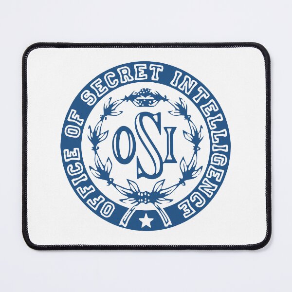 Item preview, O.S.I. Office of Secret Intelligence designed and sold by SpudsStickers.