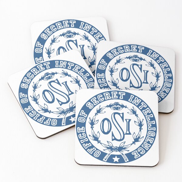 Item preview, O.S.I. Office of Secret Intelligence designed and sold by SpudsStickers.