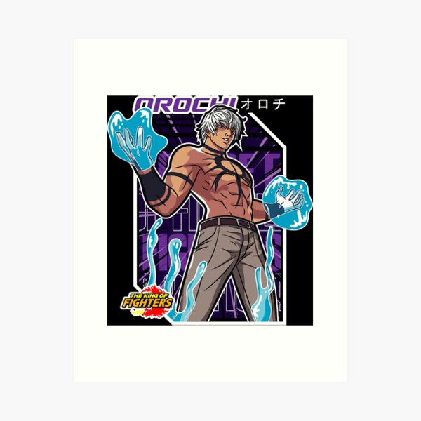 Orochimaru: The Legendary Character from The King of Fighters - Unleash their Power Art Print