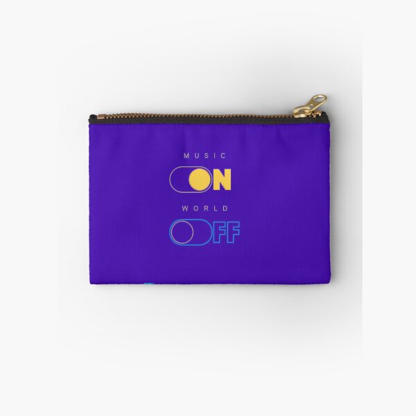 Item preview, Music On, World Off: Purple designed and sold by GMInfluence.