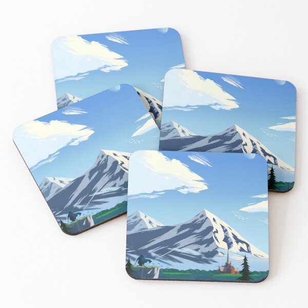 Item preview, nordic church landscape designed and sold by 1Aim.
