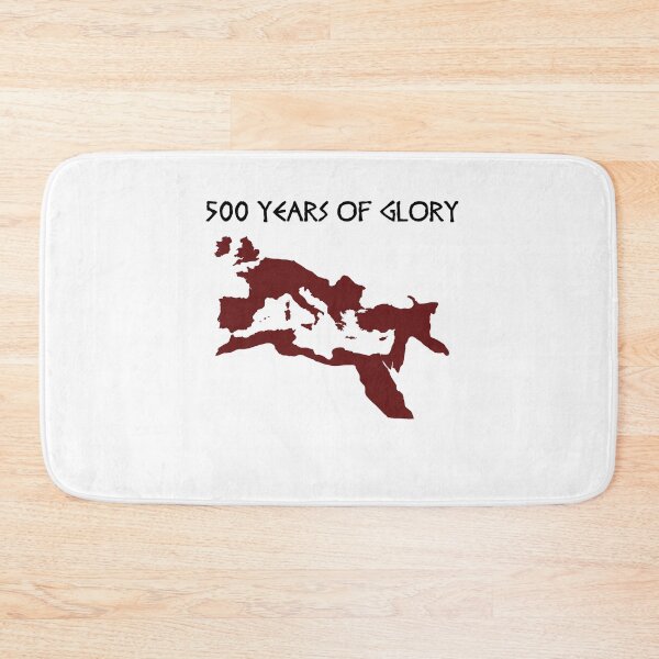 Item preview, Ancient Rome Border Map 500 Years Of Glory designed and sold by DesignFusion2.