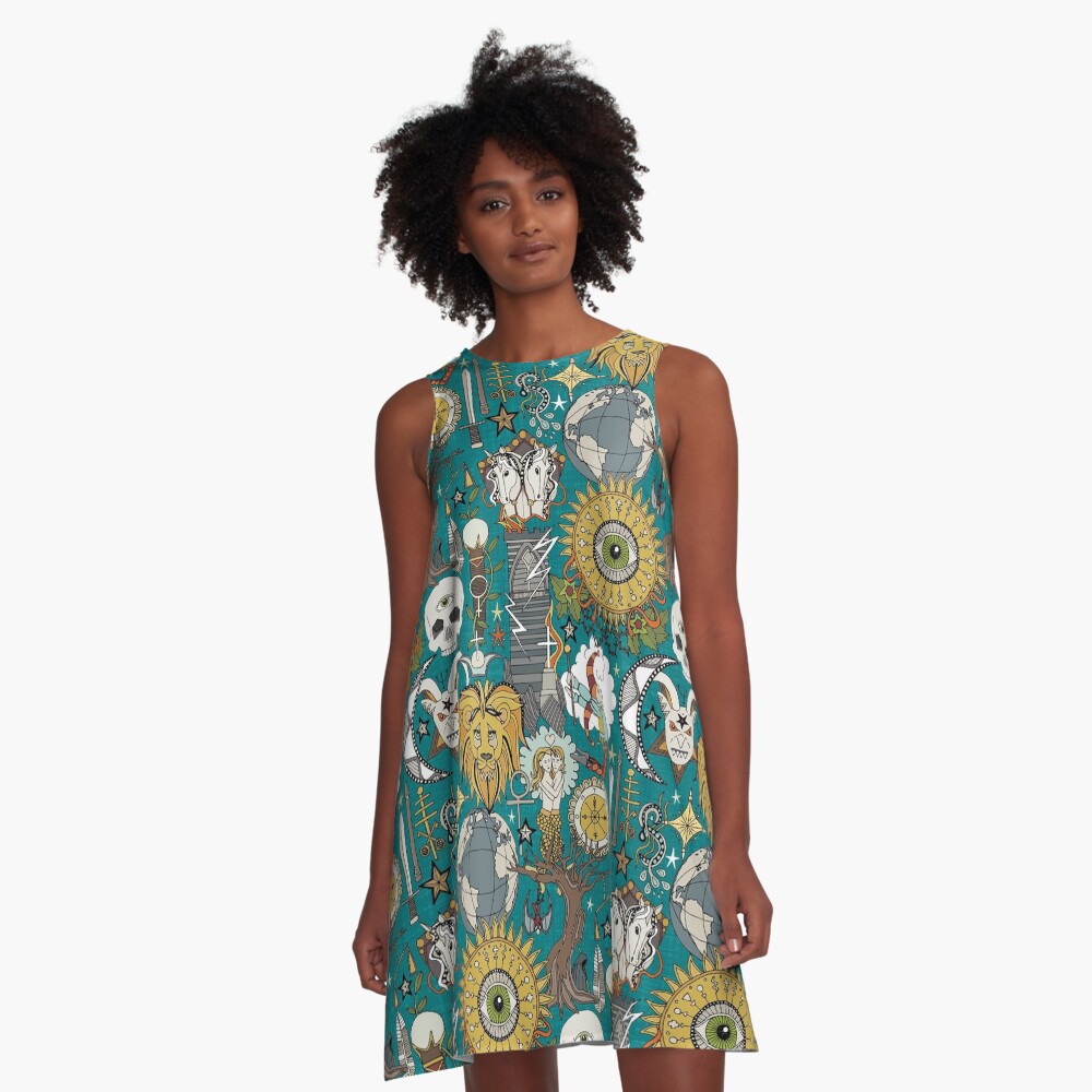 Item preview, A-Line Dress designed and sold by scrummy.
