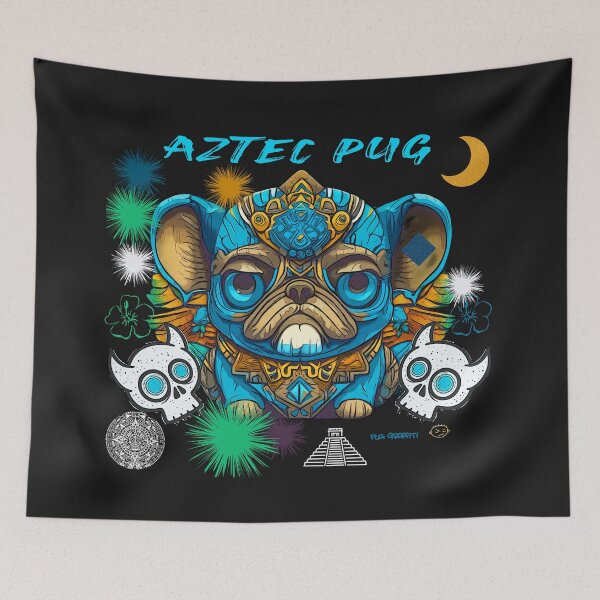 Item preview, Pug Skull Candy 5 designed and sold by RedBluffTraders.