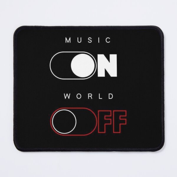 Item preview, Music ON, World OFF designed and sold by GMInfluence.