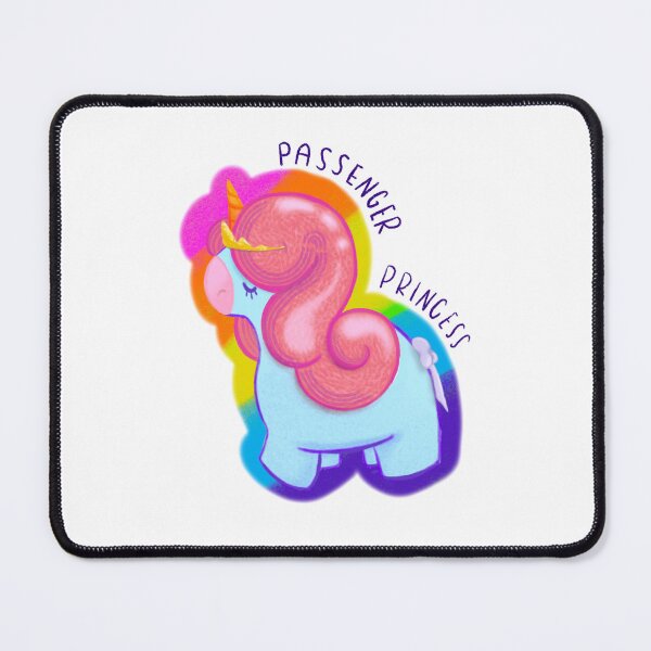 Item preview, Magical beautiful passenger princess unicorn designed and sold by Glittr Ghoulz.