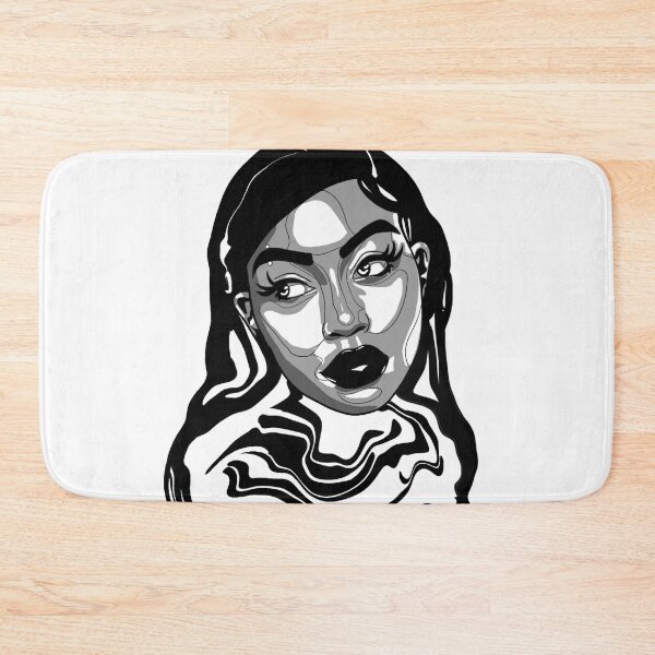 Item preview, Unbothered Wavy Noir designed and sold by ChelArts.