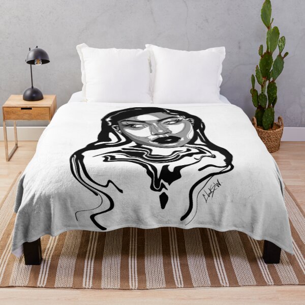 Item preview, Unbothered Wavy Noir designed and sold by ChelArts.
