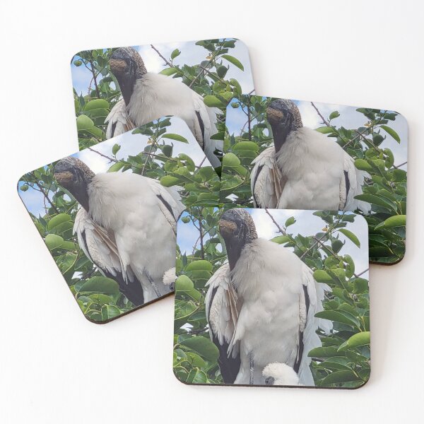 Item preview, Florida Wood Stork with baby designed and sold by edenjoy-designs.