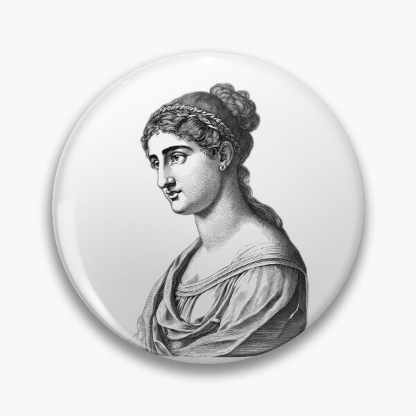 Item preview, Portrait of Hypatia of Alexandria designed and sold by NTGUILTY.