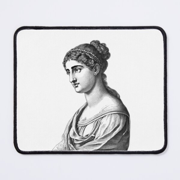 Item preview, Portrait of Hypatia of Alexandria designed and sold by NTGUILTY.