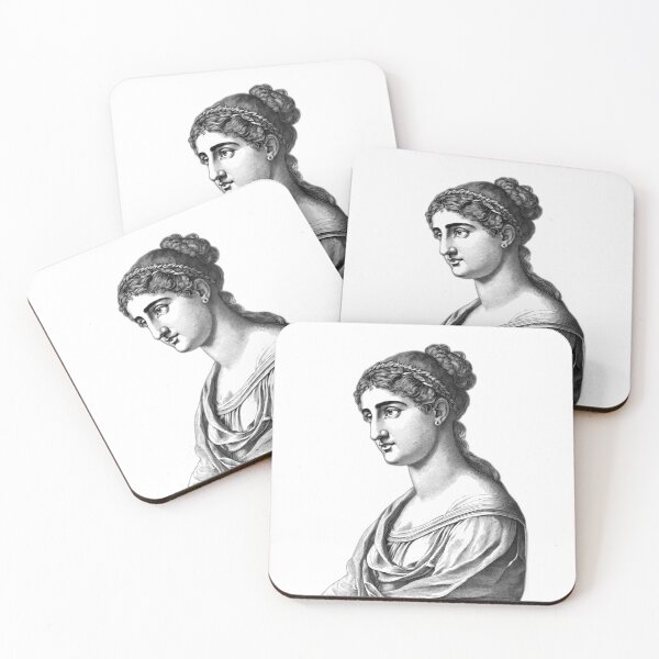 Item preview, Portrait of Hypatia of Alexandria designed and sold by NTGUILTY.