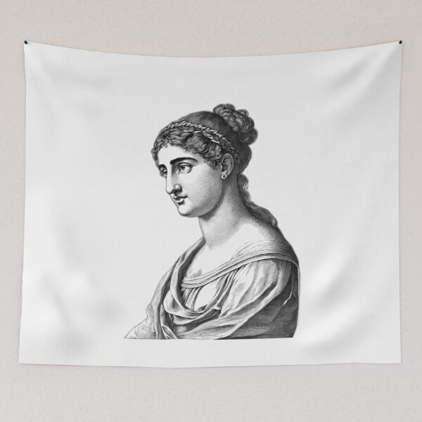 Item preview, Portrait of Hypatia of Alexandria designed and sold by NTGUILTY.