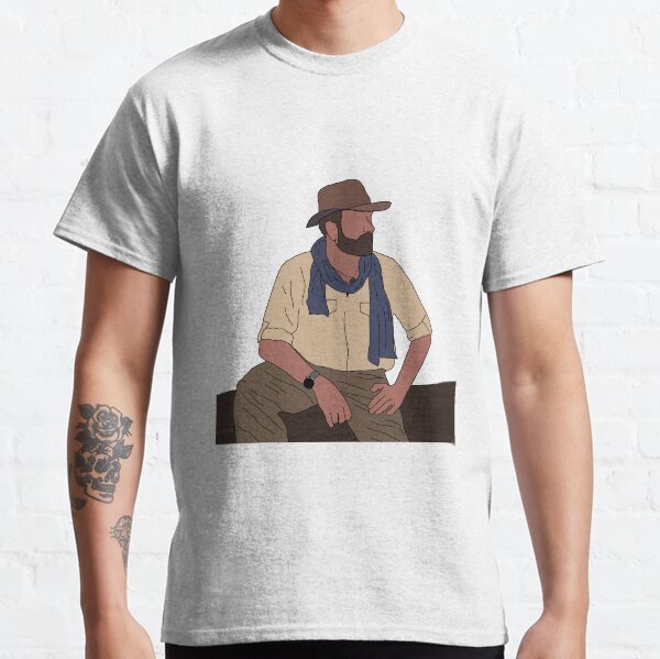 Item preview, Drawing faceless Josh Gates designed and sold by SaintsPlace.