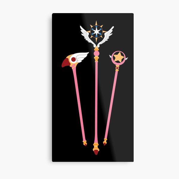 Cardcaptor Staff Collection Metal Print