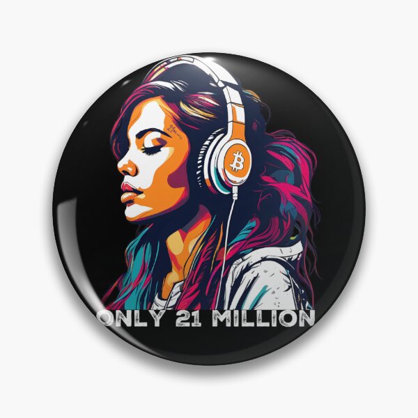 Item preview, Bitcoin girl, only 21 million designed and sold by skenningtonFX.