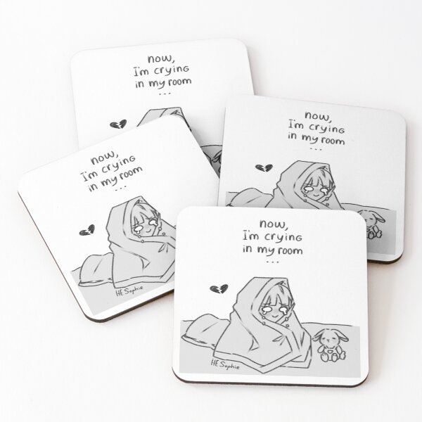 Item preview, Now I'm crying in my room  designed and sold by Sohhhe.