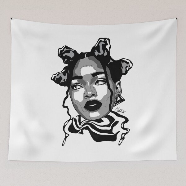 Item preview, Unbothered Bantu Noir designed and sold by ChelArts.