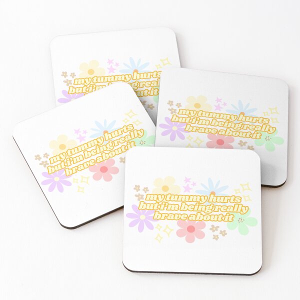 Item preview, My Tummy Hurts But I'm Being Really Brave About It (Yellow) designed and sold by Mollysb428.