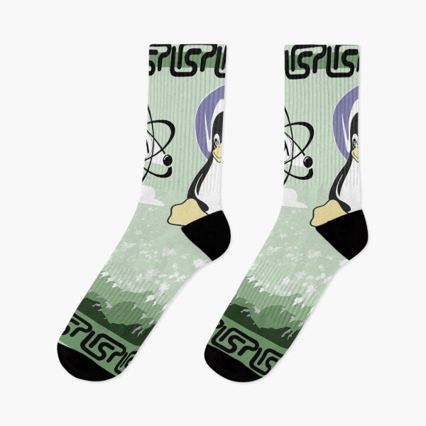 Item preview, Linux/ Lisp Socks designed and sold by Kalrita.