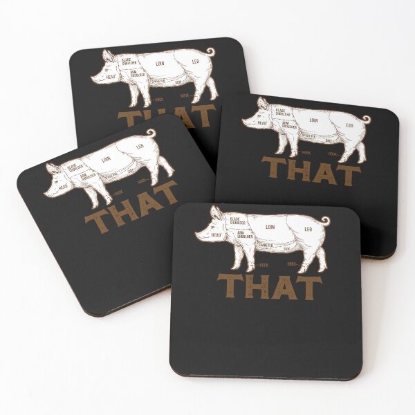 Item preview, I'd Smoke That: Pig Butcher Cuts for the BBQ Enthusiast designed and sold by SuperSeries.