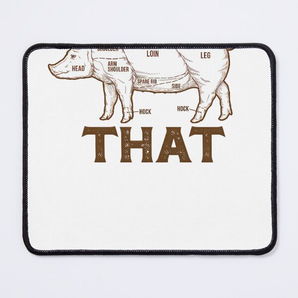 Item preview, I'd Smoke That: Pig Butcher Cuts for the BBQ Enthusiast designed and sold by SuperSeries.