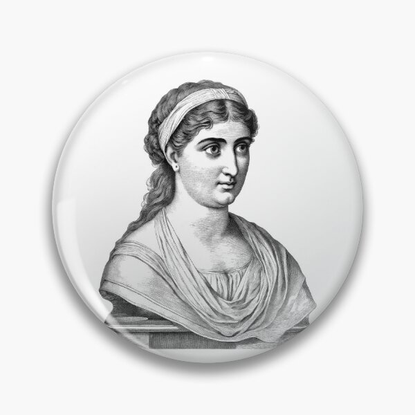 Item preview, Portrait of Hypatia  designed and sold by NTGUILTY.